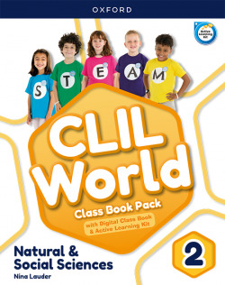 NATURAL & SOCIAL 2 COURSEBOOK. CLIL WORLD 2023