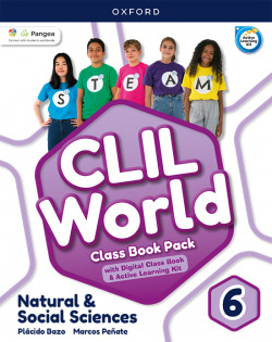 NATURAL & SOCIAL 6 COURSEBOOK. CLIL WORLD 2023