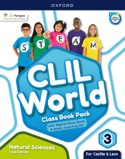 NATURAL SCIENCE 3 COURSEBOOK. CLIL WORLD. CASTILLA Y LEÓN 2023