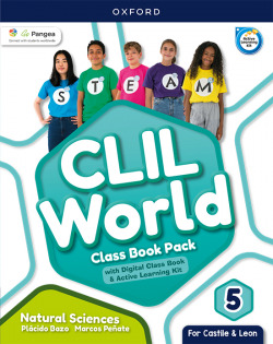 NATURAL SCIENCE 5 COURSEBOOK. CLIL WORLD. CASTILLA Y LEÓN 2023