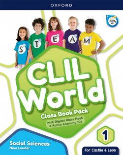 SOCIAL SCIENCE 1 COURSEBOOK. CLIL WORLD. CASTILLA Y LEÓN 2023
