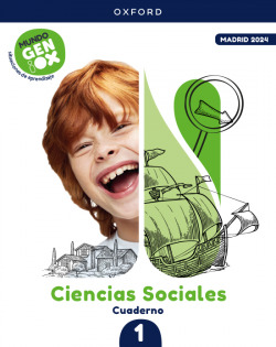 CUADERNO CIENCIAS SOCIALES 1ºPRIMARIA. MUNDO GENOX. MADRID 2024