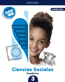 CUADERNO CIENCIAS SOCIALES 3ºPRIMARIA. MUNDO GENIOX. MADRID 2024