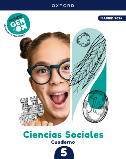 CUADERNO CIENCIA SOCIALES 5ºPRIMARIA. MUNDO GENIOX. MADRID 2024