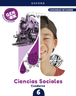 CUADERNO CIENCIAS SOCIALES 6ºPRIMARIA. MUNDO GENIOX. MADRID 2024