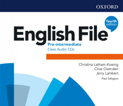 ENGLISH FILE A2 B1 PRE INTERMEDIATE CLASS AUDIO CD FOURTH EDITION 3 CDS3