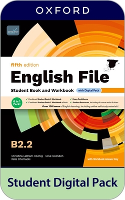 ENGLISH FILE B2.2 5A.ED. STUDENT+WORKBOOK+KEY
