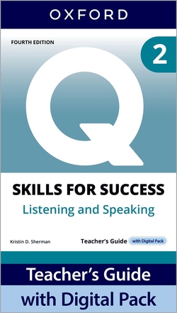 Q:SKILLS FOR SUCCESS 2 TEACHERS. LISTENING & SPEAKING