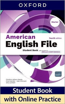 American English File 4th Edition Starter. Student's Book with ac