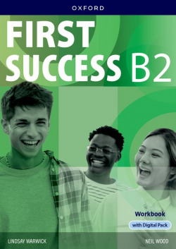 First success B2 workbook+digital pack+online practice 2025