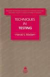 Techniques in Testing