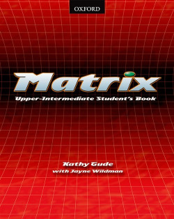 ANT/MATRIX UPPER-INTERMEDIATE.ST