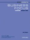 Business Focus Elementary: Teachers Book