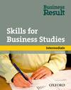 Business Result Intermediate : Skills for Business Studies P