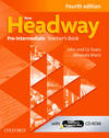 New Headway Pre-Intermediate: Teachers Book &trd Pack 4th Ed