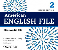 AMERICAN ENGLISH FILE 2 CLASS CD