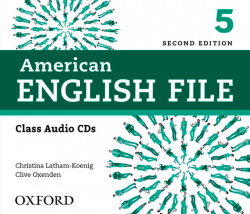 AMERICAN ENGLISH FILE 5 CLASS AUDIO CD