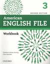 American English File 2nd Edition 3. Workbook without Answer Key (Ed.2019)
