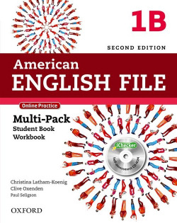 AMERICAN ENG FILE 1 SPLIT MULTIPK B (2ED)