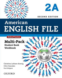 AMERICAN ENG FILE 2 SPLIT MULTIPK B (2ED)