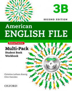 AMERICAN ENG FILE 3 SPLIT MULTIPK B (2ED)
