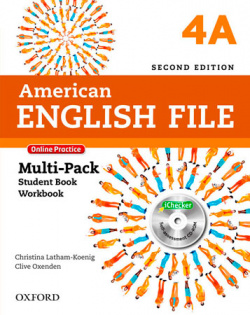 AMERICAN ENG FILE 4 SPLIT MULTIPK A (2ED)