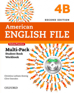 AMERICAN ENG FILE 4 SPLIT MULTIPK B (2ED)