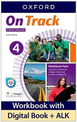 ON TRACK 4 WORKBOOK +ONLINE PRACTICE. CATALUNYA 2023