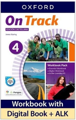 ON TRACK 4 WORKBOOK +ONLINE PRACTICE ED.ESPAÑOLA 2023