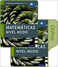 IB MATEMATICAS NIVEL MEDIO PRINT&ONLINE