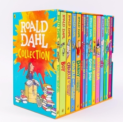 ROALD DAHL COLLECTION 16 BOOKS BOX SET ( ENGLISH EDITION )