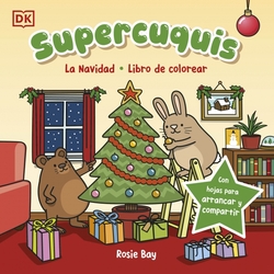 Supercuquis - La Navidad: Libro de colorear