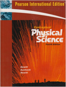 Conceptual physical science fourth edition
