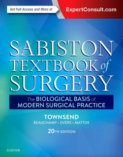 SABISTON TEXTBOOK OF SURGERY.(THE BIOLOGICAL BASIS OF MODERN SURGICAL PRACTICE.(20TH EDITION)