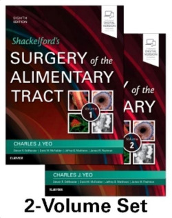 SHACKELFORD'S SURGERY OF THE ALIMENTARY TRACT.(2 VOLUME SET.(8TH EDITION)
