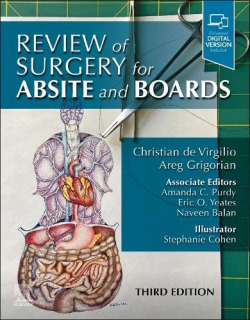 Review of surgery for absite and boards