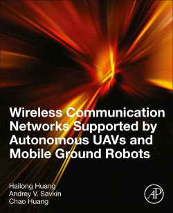 Wireless communication networks supported by autonomus uavs