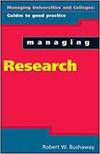 MANAGING RESEARCH
