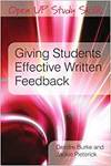 GIVING STUDENTS EFFECTIVE WRITTEN FEEDBACK