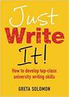 JUST WRITE IT!