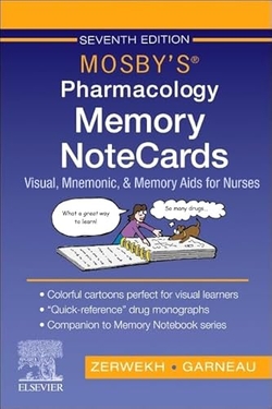 Mosby´s Pharmacology Memory NoteCards, 7th edition
