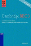 CAMB.BEC 3.EXAMINATION PAPERS CAM