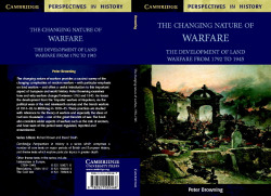 Changing Nature Of Warfare Pb