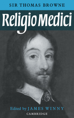 Religio Medici Ed Winny Pb