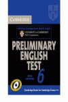(6.ST+KEY).CAMBRIDGE PRELIMINARY ENGLISH TEST