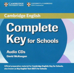 Cambridge key for schools class audios cd