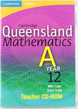 Camb Qld Maths A Yr 12 Tch Cd-Rom Cm
