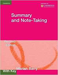 Summary And Note-Taking Pb
