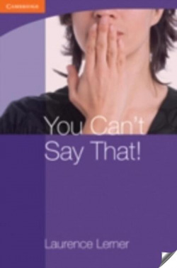 You Can'T Say That! Eng Usage Today