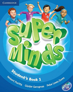 SUPER MINDS 1 (STUDENTS +DVD)